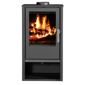 PIECYK PIEC KOMINEK STALOWY NA DREWNO CAPRI 7,6kW GRUBA BLACHA EKOPROJEKT