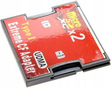2x адаптера MicroSD — CF Type I Dual