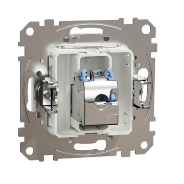 Компьютерная розетка Sedna Design RJ45 STP, белая