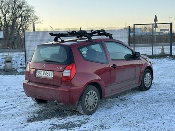 Citroen C2 1.1 i 61KM 2009 Citroen C2 1.1 60KM 2009r klima, bagażnik, zdjęcie 4