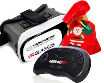 BEZPRZEWODOWE WIRTUALNE GOGLE 3D VR+PAD GAMEPAD