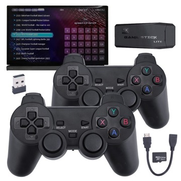 PRZENOŚNA KONSOLA M8 RETRO GAMING 2500 GRY 3,5-CALOWY IPS Z KARTĄ TF 64G