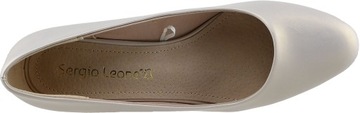 ТУФЛИ SERGIO LEONE PB 291 BEIGE PEARL, размер 38
