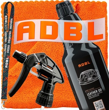 ADBL Leather QD - Czyszczenie Zabezpieczenia Skóry 2w1 Samochód Auto 0,5L