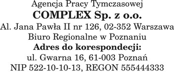 Pieczątka Automatyczna Modico 4 Full Size HD