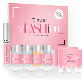 Clavier Zestaw Do Liftingu Laminacji Brwi i Rzęs
