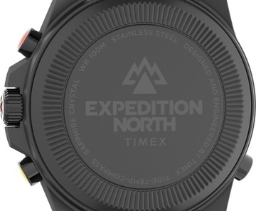 Zegarek męski Timex Expedition Kompas, Termometr, Indiglo, Szafirowe szkło