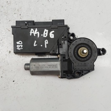 AUDI A4 B6 SILNICZEK SZYBY LEWY PRZÓD 8H2959801 5WK48086ABF 0130821765