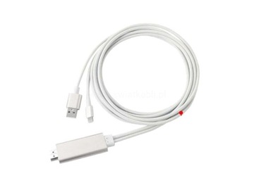 Przejściówka Adapter z gniazda Lightning na HDMI