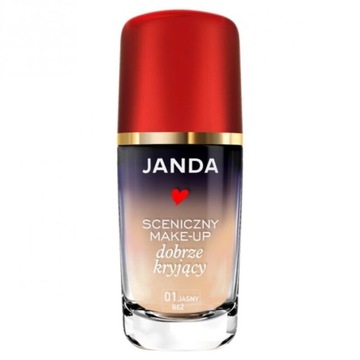 JANDA Make-up sceniczny kryjący 01 j.beż Fluid