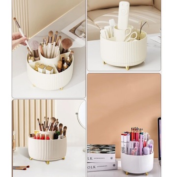 Настольный органайзер, большой поворотный настольный органайзер для детского офиса