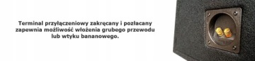 Корпус сабвуфера 25см МДФ JBL Hertz
