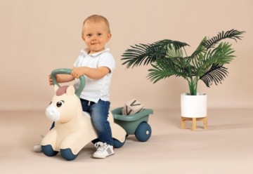 Трейлер Smoby Little Ride On With Baby Pony