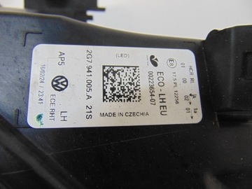 SVĚTLO LED LEVÝ PŘEDNÍ VW TAIGO 2G7941005A IDEALNI