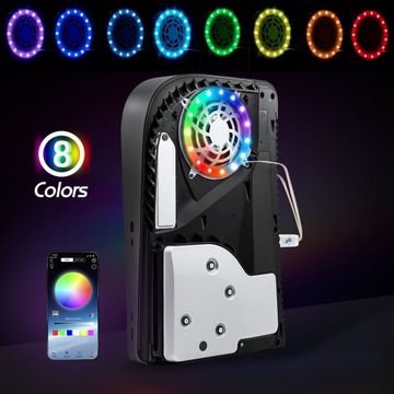 8-цветная светодиодная лента RGB с пультом дистанционного управления для консоли PS5