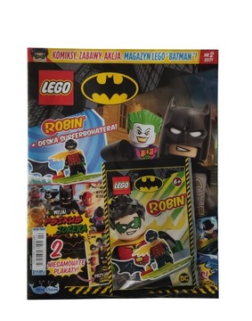 Magazyn LEGO Batman Czasopismo 02/2021 - Robin + deska surferbohatera!