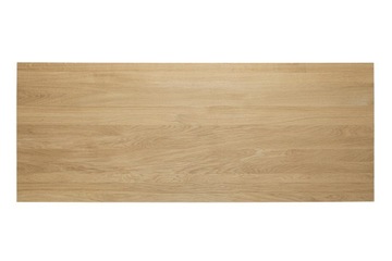 Surowy blat dębowy, lite lamele szer.26cm, gr.4cm