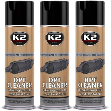 K2 DPF CLEANER regenerator filtra DPF / FAP 3 szt.