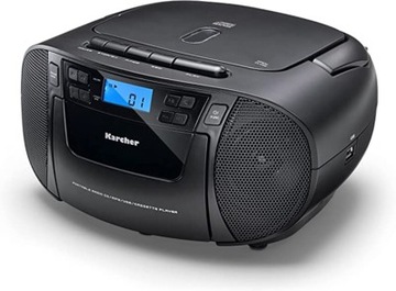 CD-РАДИОПРОИГРЫВАТЕЛЬ FM AUX USB КАССЕТА KARCHER
