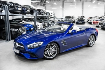 Mercedes SL R231 Roadster Facelifting 4.7 500 456KM 2018 Mercedes SL 500 V8. Salon PL. Bezwypadek. 1 wł., zdjęcie 6