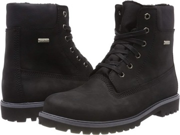 Sympatex Botki Dziecięce Unisex - Rozmiar 34, Kolor Czarny