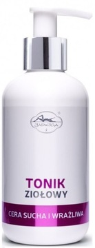 Jadwiga Tonik ziołowy cera wrażliwa 200ml odżywia, łagodzi, uelastycznia