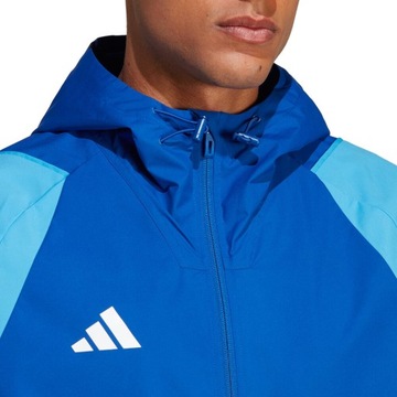 KURTKA MĘSKA ADIDAS TIRO 23 COMPETITION ALL WEATHER NIEBIESKA IC4572 r S