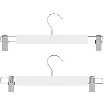 ВЕШАЛКИ ДЛЯ ОДЕЖДЫ, ШКАФ, 2 шт, ДЕРЕВЯННЫЕ, ДЛЯ БРЮК, ЮБОК