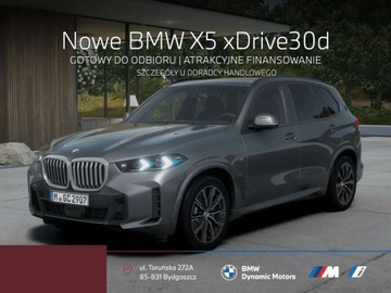 BMW X5 G05 SUV Facelifting 3.0 30d 298KM 2025 BMW X5 xDrive30d 298 KM mHEV - Gotowy do Odbioru - Kamera 360 - HarmanKard