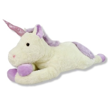 ЕДИНОРОГ ПЛЮШЕВАЯ ИГРУШКА В ПОДАРОК ​​150СМ БЕЛАЯ