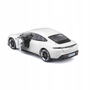 Porsche Taycan Turbo S белый 1:24 Bburago 18-21098