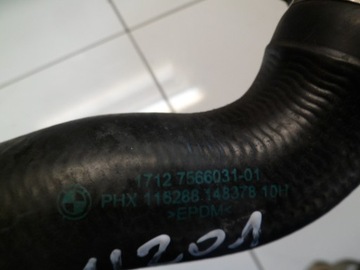 BMW 1 E87 2.0 N43B20 TRUBKA VODY 7566031