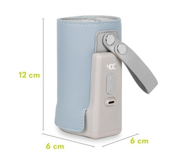 ПОРТАТИВНЫЙ НАГРЕВАТЕЛЬ ДЛЯ БУТЫЛОК LIONELO THERMUP GO PLUS ДЛЯ БЕЖЕВОГО ПЕСКА