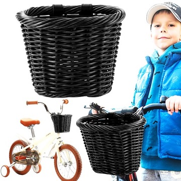 KOSZYK NA ROWER HULAJNOGĘ KIEROWNICĘ BAGAŻNIK DLA CHŁOPCA DZIEWCZYNKI NOWY