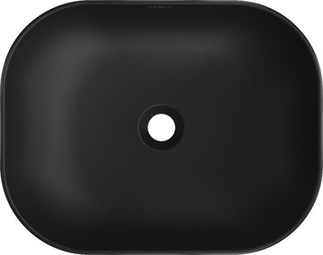 MEXEN ROSA НАСТОЛЬНАЯ РАКОВИНА 50 x 40 СМ МАТОВЫЙ ЧЕРНЫЙ
