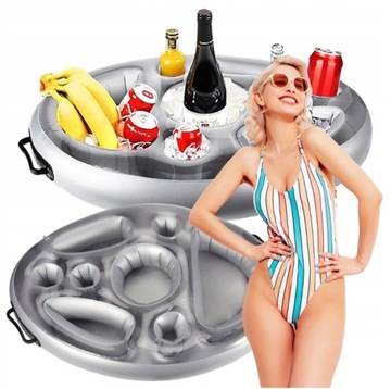 Stolik Do Basenu Jacuzzi - PŁYWAJĄCY BAREK WODNY EVI Summer