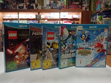 КОНСОЛЬ NINTENDO WII U, 32 ГБ, ОГРАНИЧЕННАЯ ВЕРСИЯ ZELDA + ГЕЙМПАД + 5 ИГР