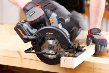 ЦИРКУЛЯРНАЯ ПИЛА 165 ММ АККУМУЛЯТОРНАЯ СИСТЕМА КОРПУСА 20 В STHOR