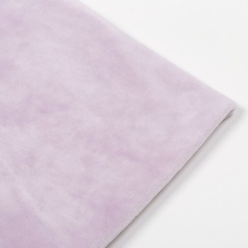 KOMPLET DAMSKI WELUROWY CZAPKA KOMIN ZIMOWY JESIENNY PODWÓJNY FIOLETOWY