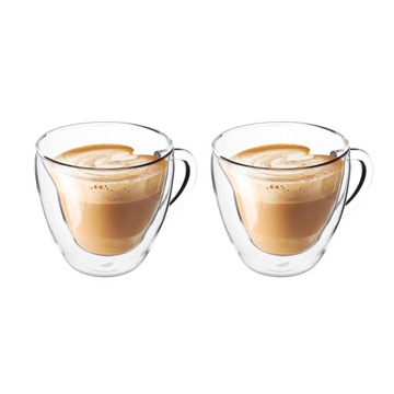 Szklanki termiczne 250 ml 2 szt. serce