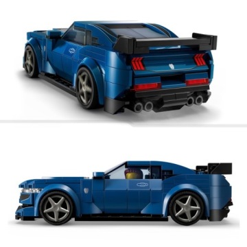 СПОРТИВНЫЙ АВТОМОБИЛЬ LEGO SPEED CHAMPIONS FORD MUSTANG DARK HORSE В ПОДАРОК