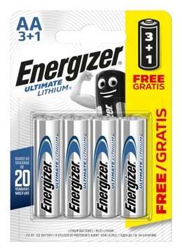 Bateria litowa Energizer AA (R6) 4 szt.