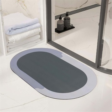 БЫСТРОСЫХАЮЩИЙ Коврик ДЛЯ ВАННОЙ, ПРОТИВОСКОЛЬЖАЮЩИЙ КОВрик, 40X60 см