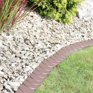 Палисад Obrzeże Ogrodowe 3,8 м IPAK2 Коричневый