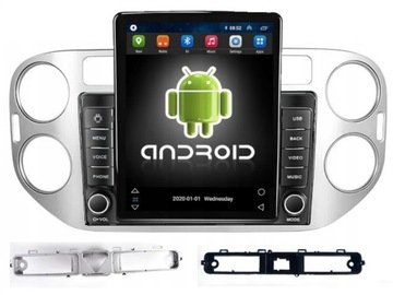 RADIO GPS ANDROID VW TIGUAN 2007-2016 4GB 64GB MODEM SIM WIFI USB