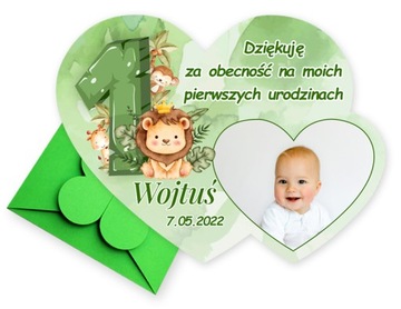 FOTO MAGNES KOPERTA Podziękowania ROCZEK urodziny