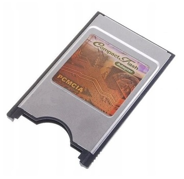 Adapter PCMCIA Czytnik kart CF na PCMCIA * Adapter dla kart Compact Flash