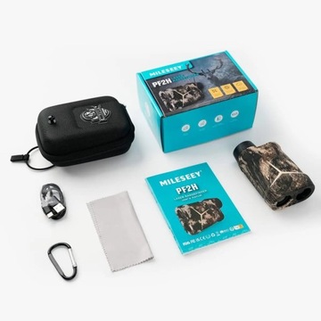 DALMIERZ LASEROWY LORNETKA GOLFOWA LUNETA MYŚLIWSKA POLOWANIA ETUI 7x ZOOM