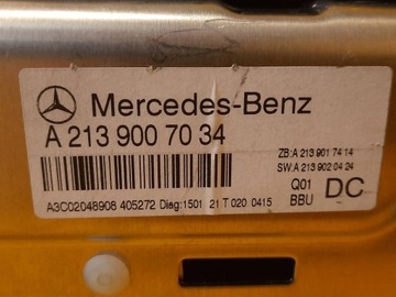 MERCEDES E W213 PŘÍSTROJOVÁ DESKA OBRAZOVKA DISPLEJ A2139007034