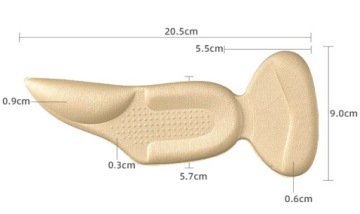ГЕЛЕВЫЕ СТЕЛКИ Подпяточники - Самоклеящиеся подпяточники № Wbs4.